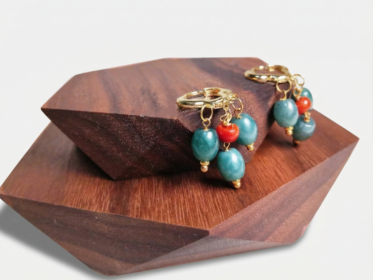 Camellia - Nature Jade Earrings