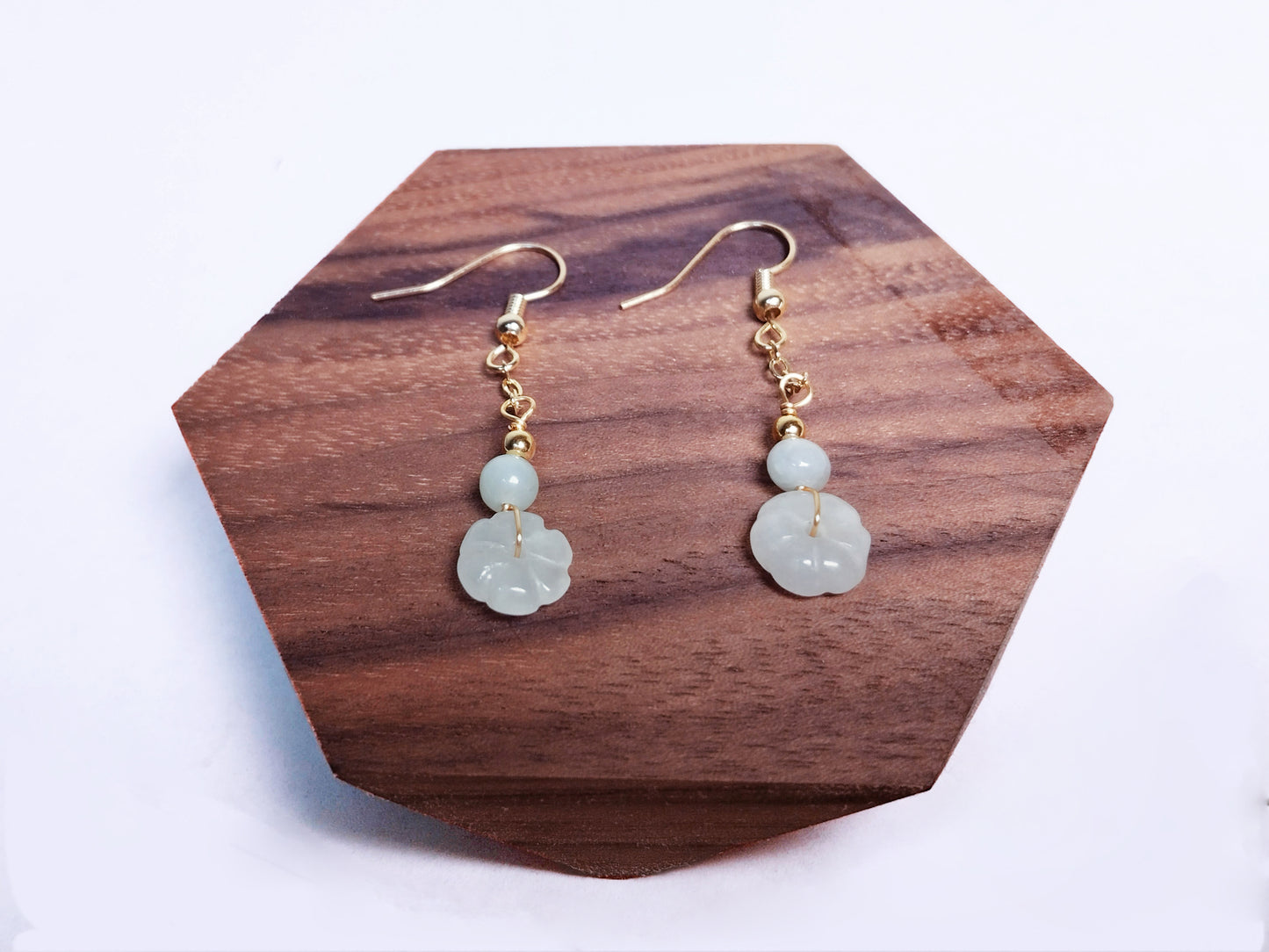 Bloom - Nature Jade Earrings