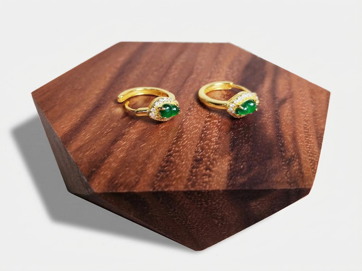 Obsesión - Pendientes de Jade Natural