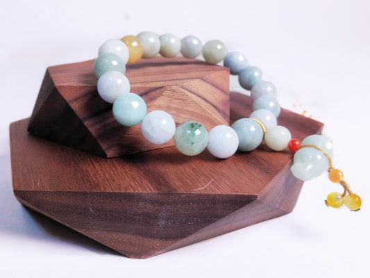 Dream of Spring - Nature Jade Bracelet