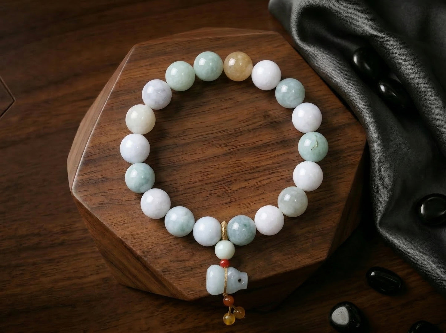 Sueño de Primavera - Brazalete de Jade Natural