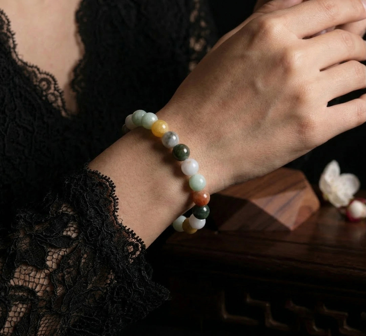 Candy - Pulsera de Jade Natural