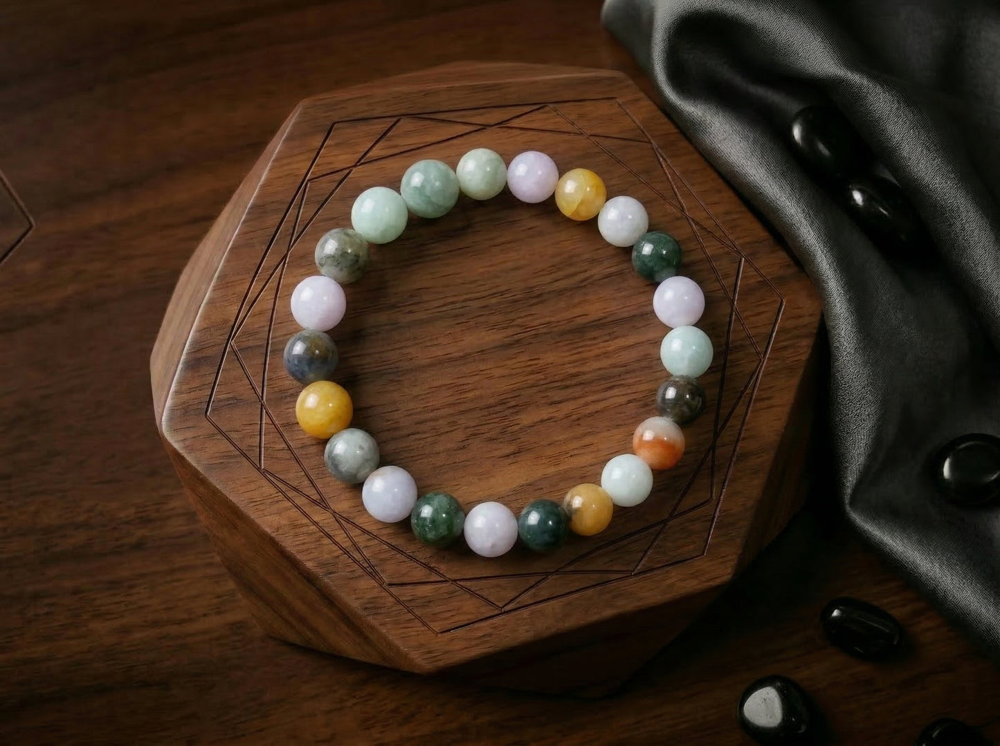 Candy - Pulsera de Jade Natural