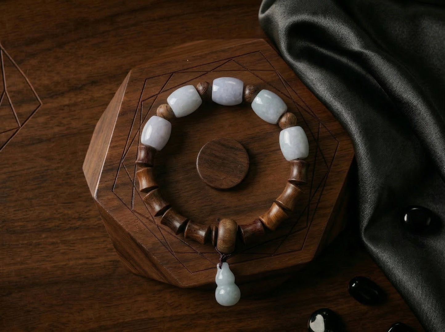 Rocío - Pulsera de Jade Natural