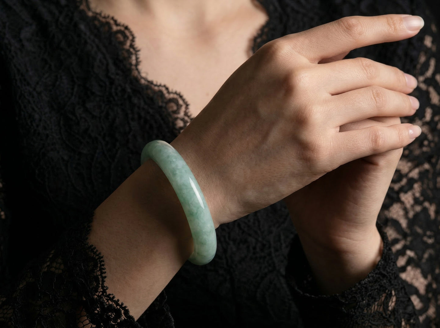 Brisa Marina - Pulsera de Jade Natural