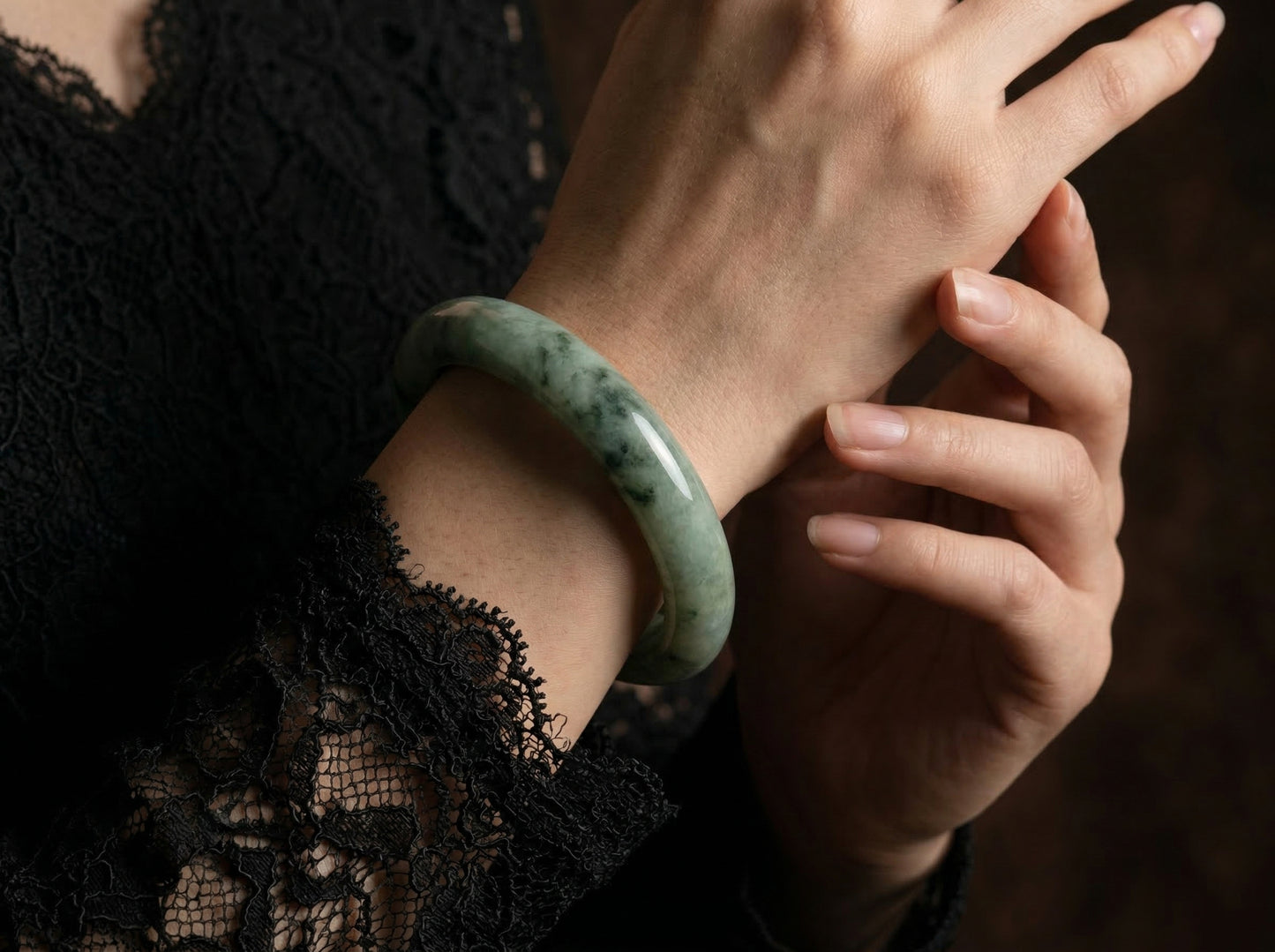 Midsummer - Nature Jade Bracelet