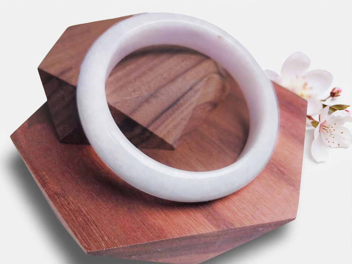 Luna - Pulsera de jade natural