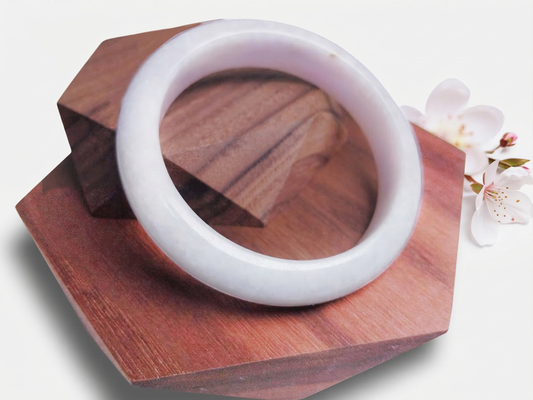 Luna - Pulsera de jade natural