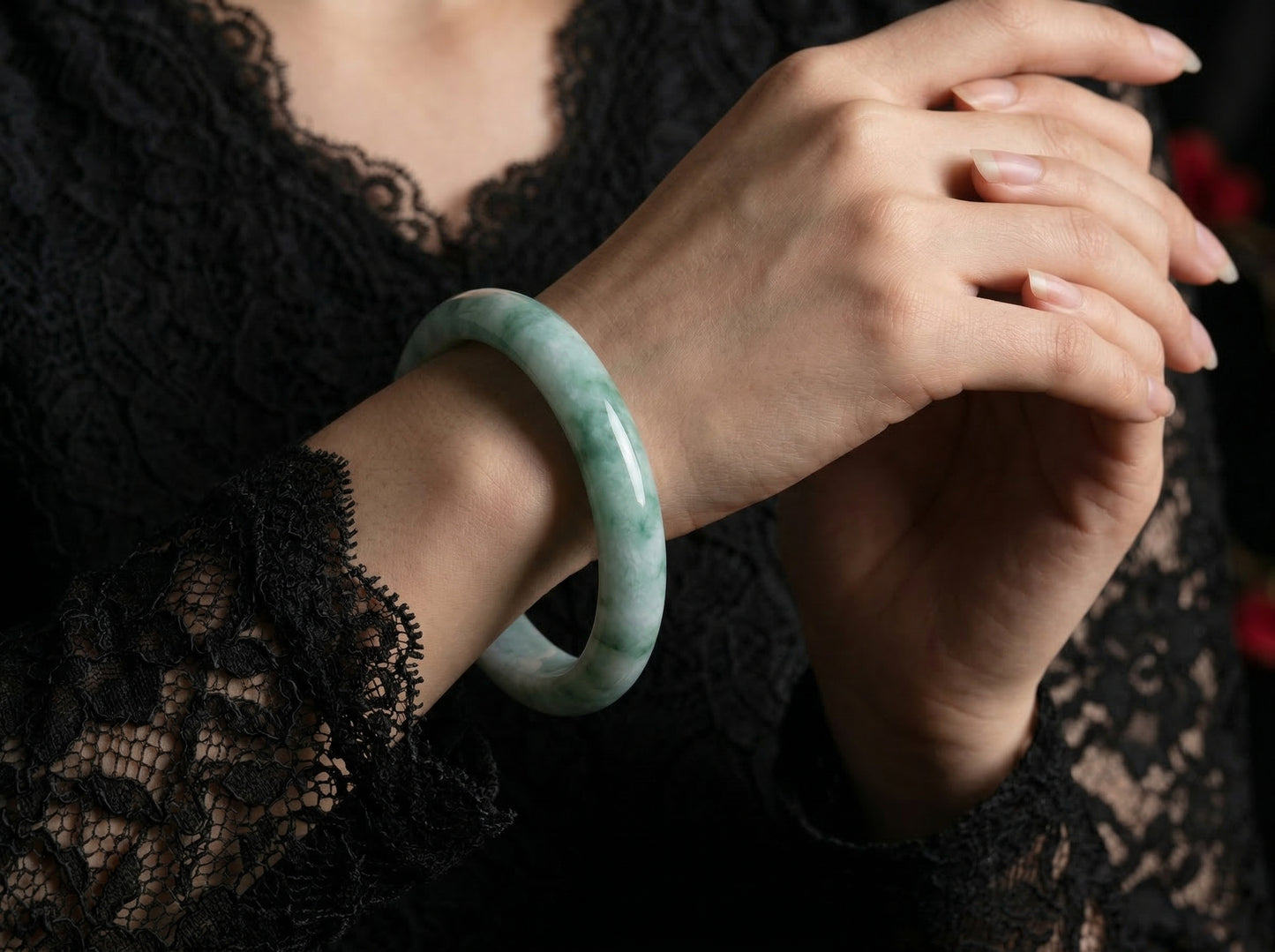 Agua Quieta - Pulsera de Jade Natural