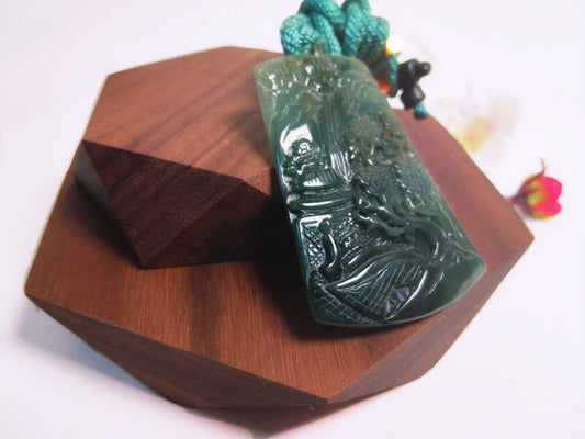 Fairyland - Nature Jade Pendant