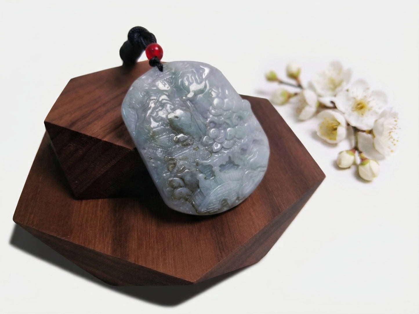 Colgante de jade Compañero de la Naturaleza