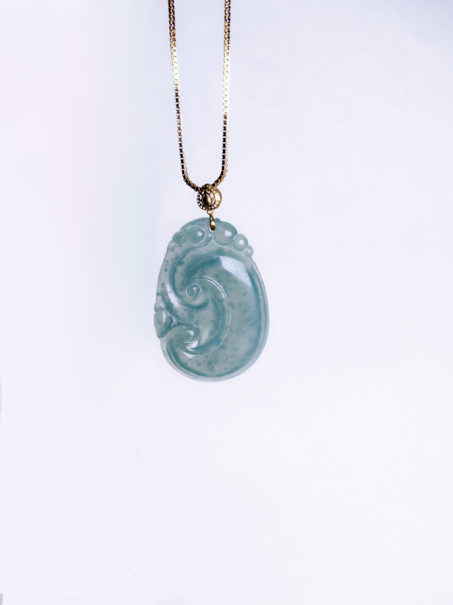 Echo - Nature Jade Pendant