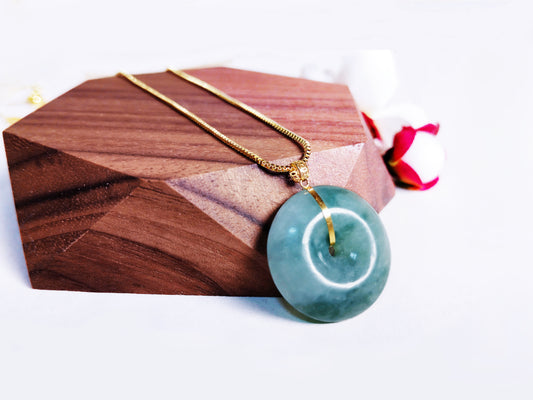 Guardian Angel - Nature Jade Pendant