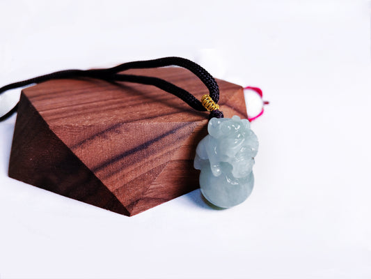 Wealth - Nature Jade Pendant