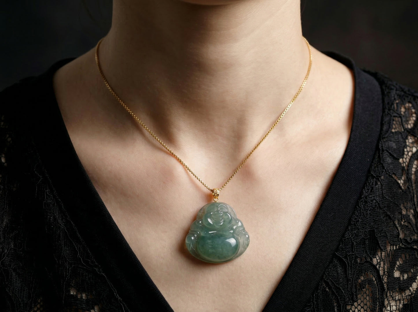 Magnanimidad - Colgante de Jade Natural