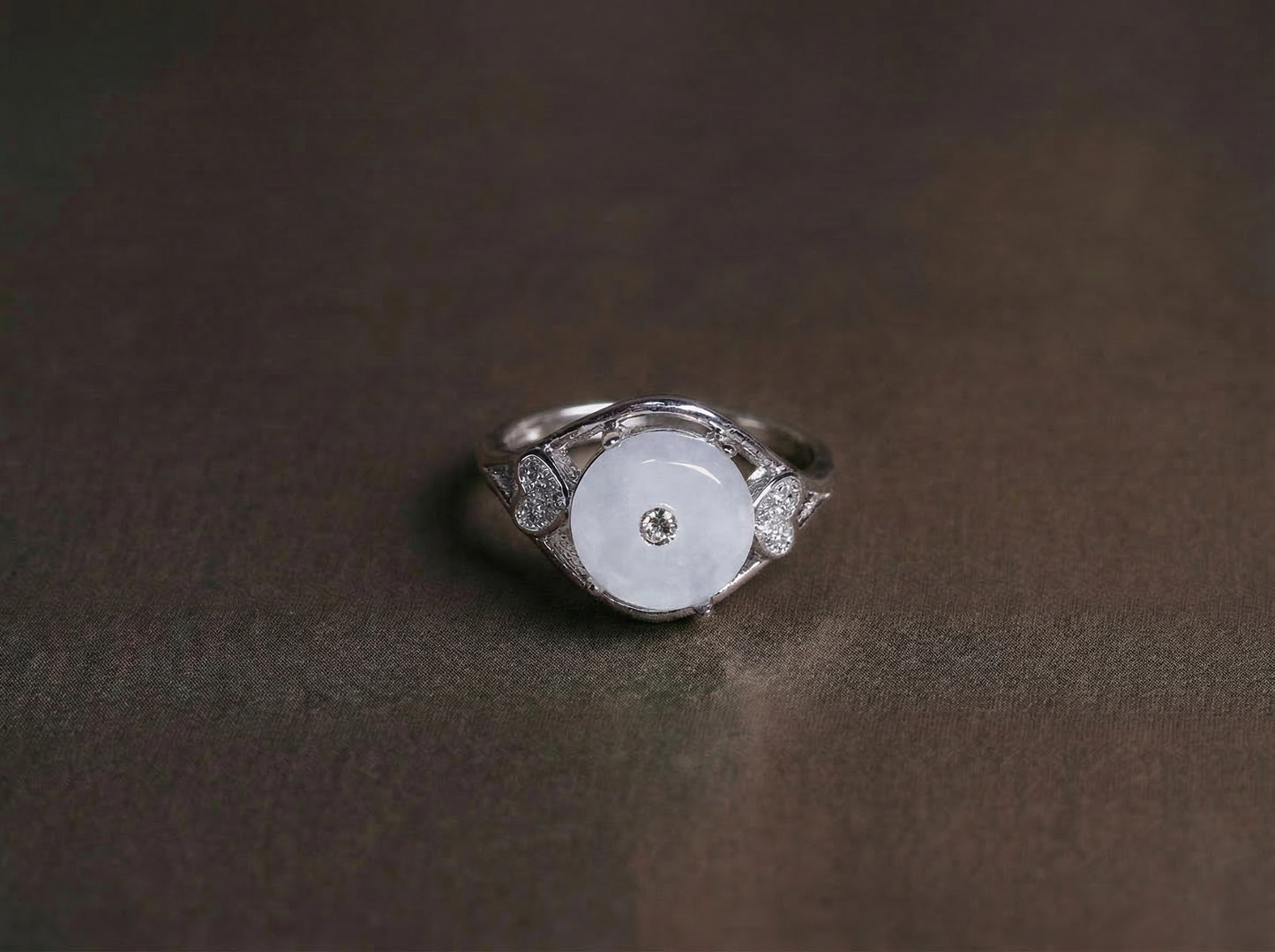Volcado - Anillo de Jade Natural