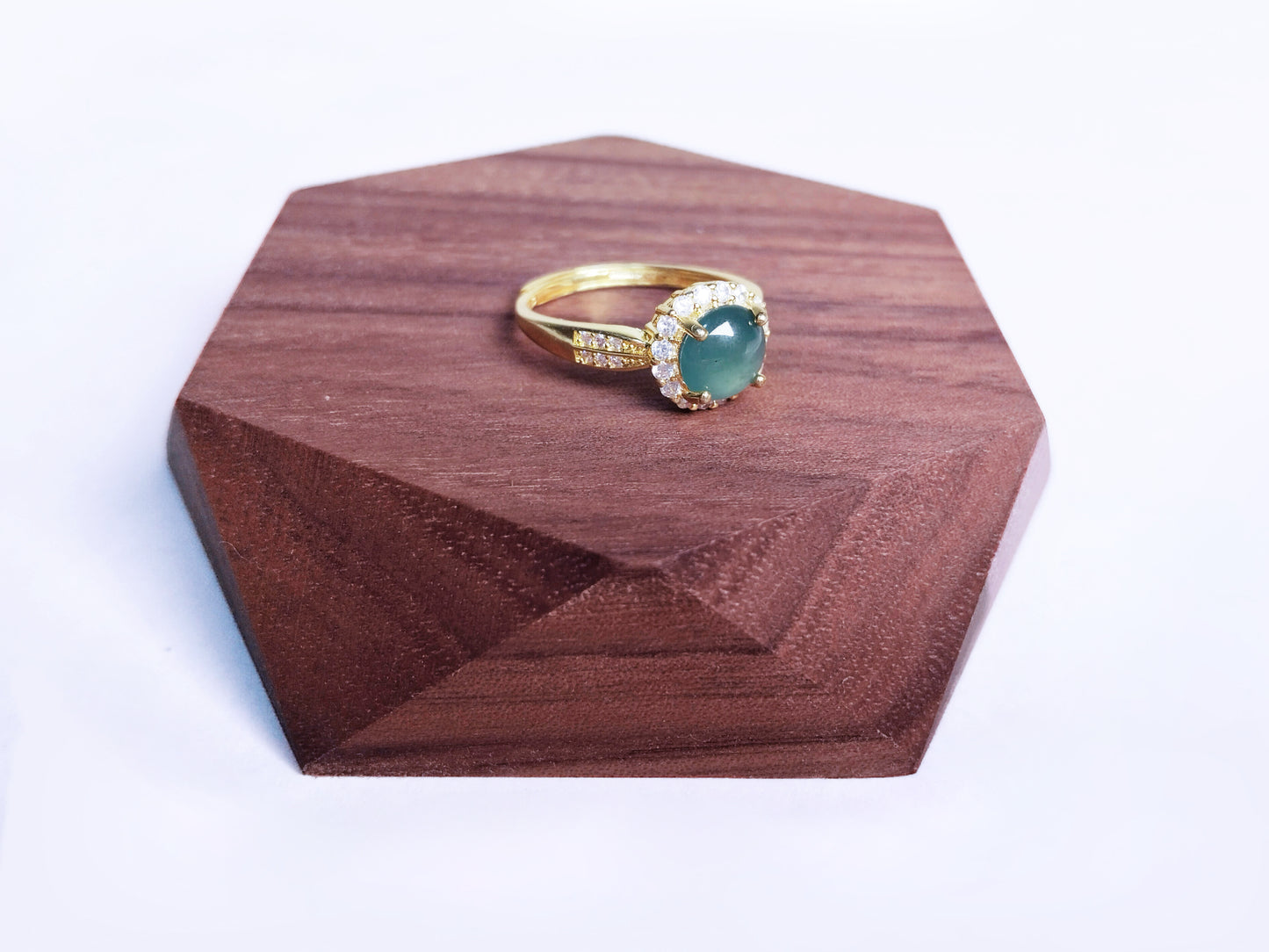 Mermaid's Tear - Nature Jade Ring